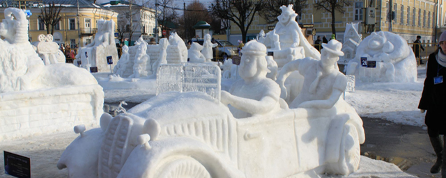 В Курске на Масленицу устроят парад снежных скульптур