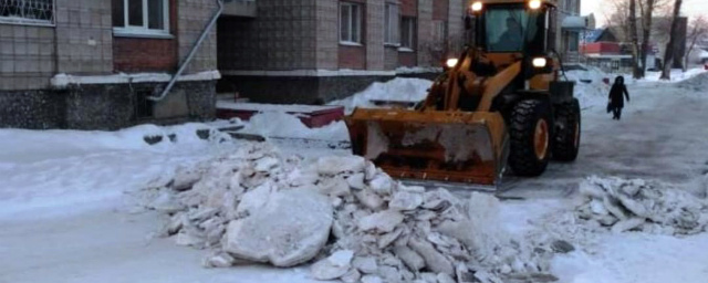 Бердская мэрия призывает жаловаться на плохую уборку снега в соцсетях