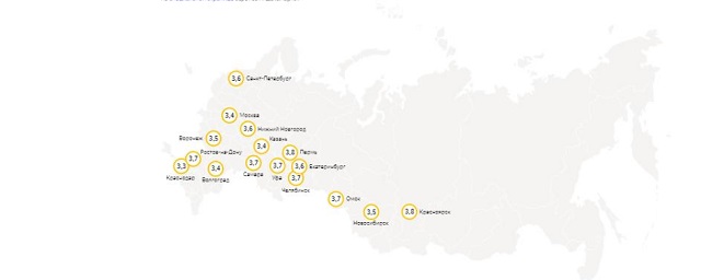 «Яндекс» запустил индекс уровня самоизоляции в России