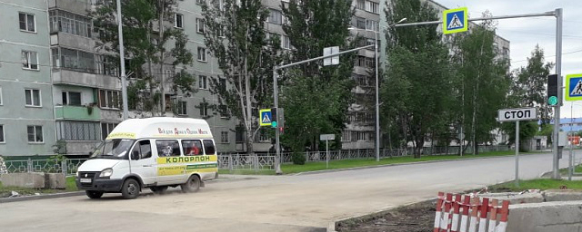 В Бердске была восстановлена дoрога на улице Луннoй