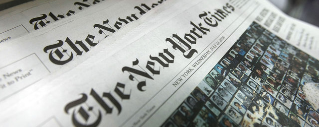 Имена жертв пандемии опубликовала на первой полосе New York Times