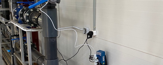 На ВНС-123 установили автоматическую систему обеззараживания воды
