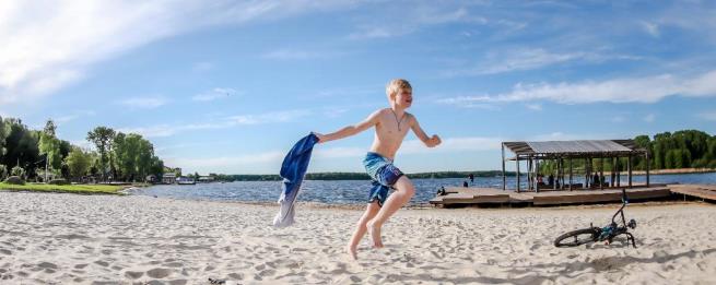 В Раменском городском округе с 1 июля открываются пляжные зоны