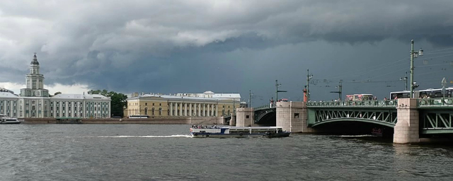 В понедельник в Петербурге вновь будет облачная погода и дожди