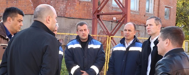 Воробьев встретился с представителями подрядной организации, которая выполняет ремонт РТХ