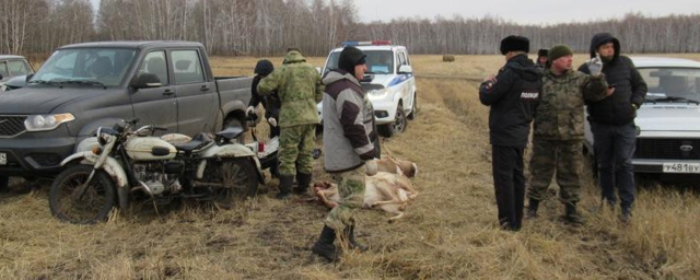 В Новосибирской области в заказнике «Кирзинский» задержаны с добычей три браконьера