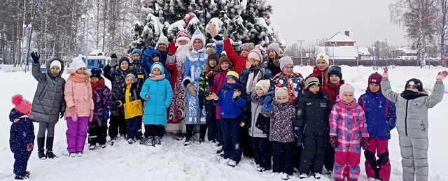 В Городском парке Электрогорска для детей провели «Зимние эстафеты»