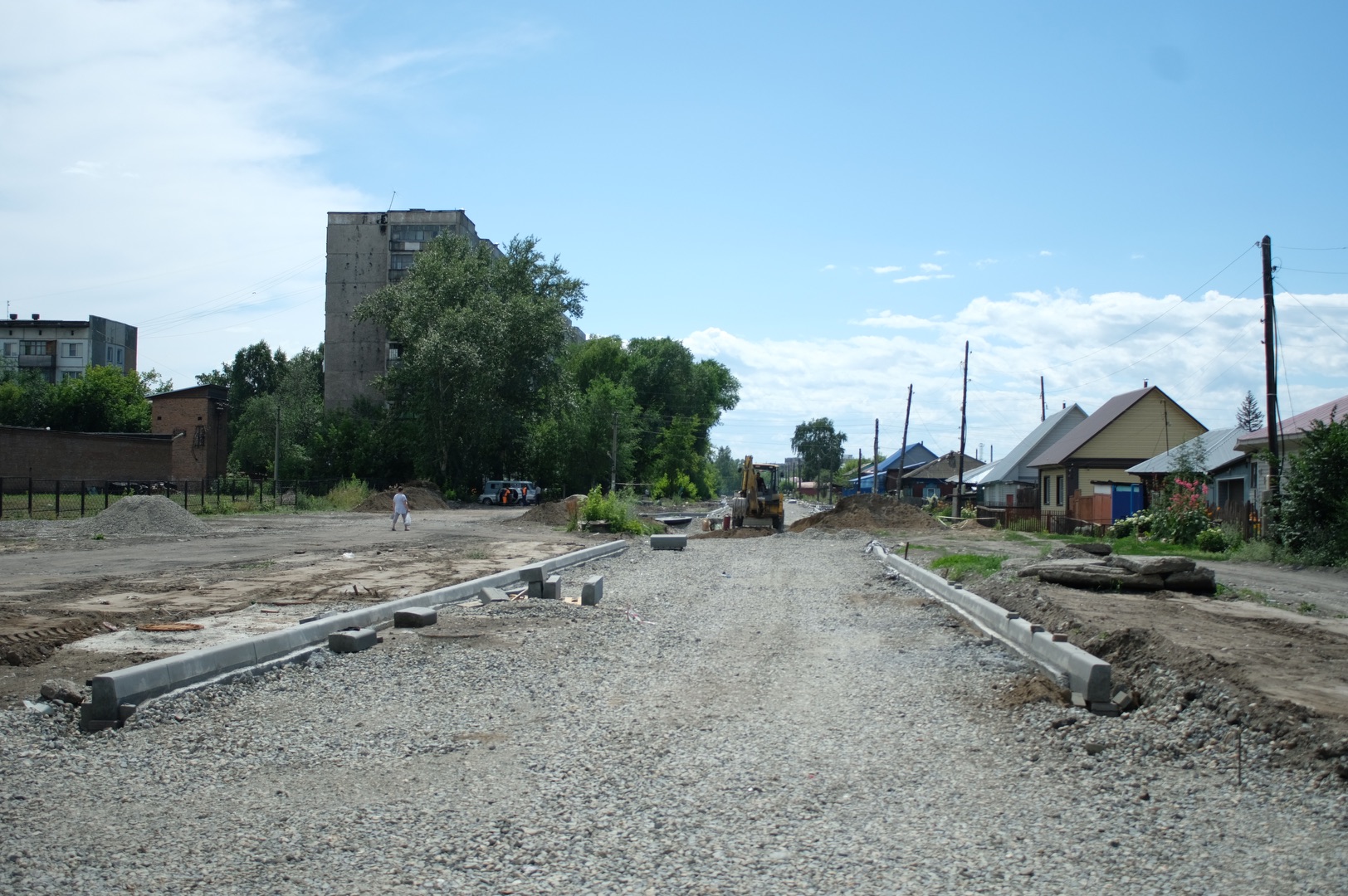 К августу в Бийске отремонтируют переулок Складкой