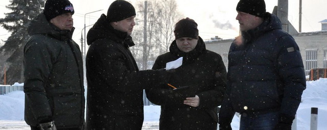 Врип главы Электрогорска проверил качество уборки снега в городе