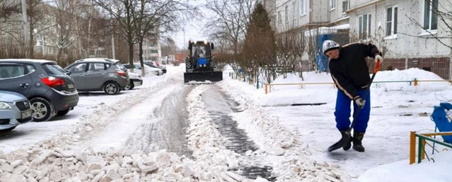 Врип главы Электрогорска проверил очистку улиц города от снега