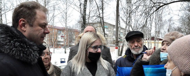 Глава Электрогорска встретился с жителями улицы Кржижановского