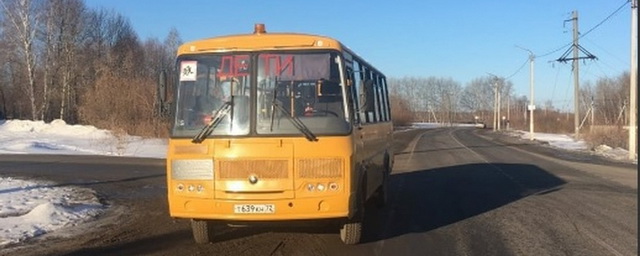 В Тюменской области пьяный водитель автобуса вез 19 детей в школу