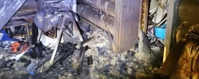 В Талдоме при пожаре в бане погибли женщина и двое детей
