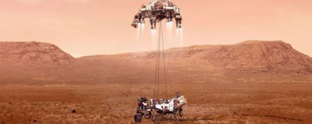 НАСА опубликовало видео полета вертолета Ingenuity на Марсе