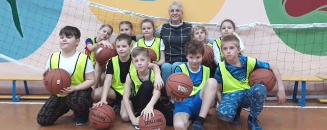 В Клишевской школе №12 состоялся праздник баскетбола