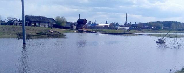 В Тайшетском районе уровень воды в реке Бирюсе за сутки поднялся до 550 см