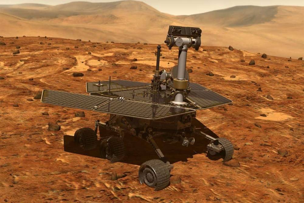 Марсоход «Чжужун» начал движение по поверхности Марса 22 мая