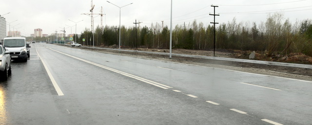 Председатель Думы Сургутского района осмотрел новую дорогу в Белом Яре