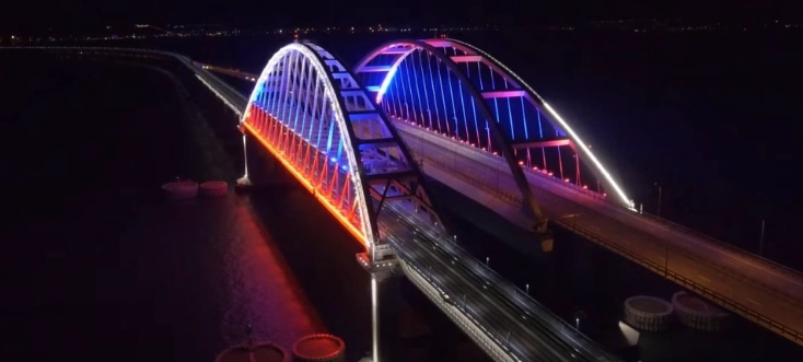 Немецкая делегация была покорена Крымским мостом