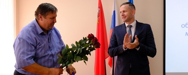 Алексей Воробьев выразил благодарность предпринимателю Александру Сиваку
