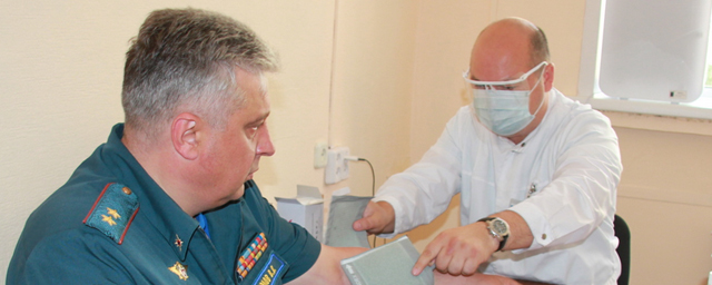 В Новосибирской области вакцинировано 70% сотрудников МЧС
