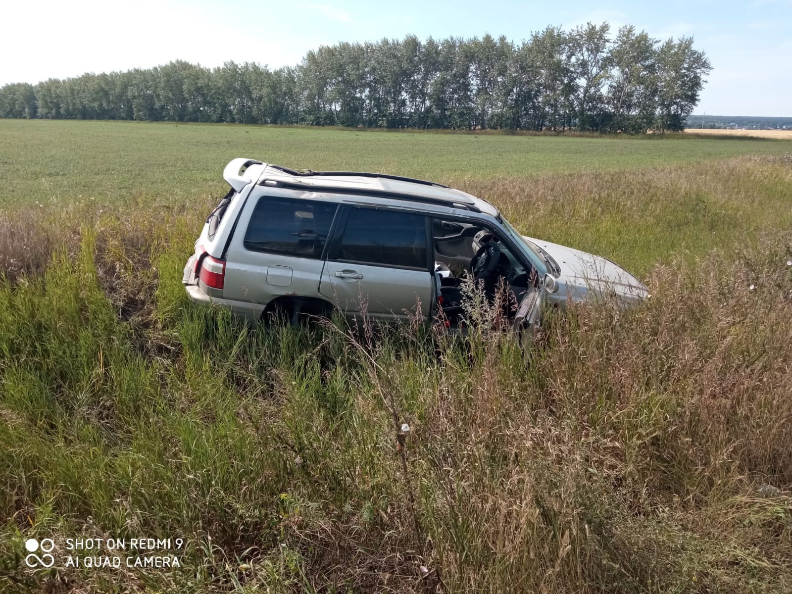 В ДТП под Новосибирском погибла водитель Subaru Forester