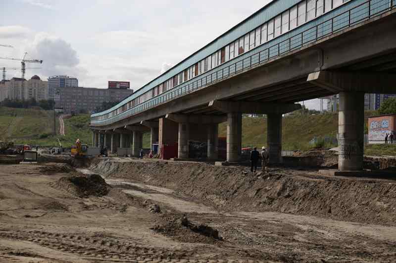 Последние эскалаторы для станции «Спортивной» доставили в Новосибирск