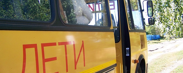 В Воронежской области перед посадкой в школьный автобус ввели термометрию