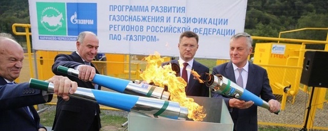 В КЧР состоялся пуск в эксплуатацию межпоселкового газопровода «Карачаевск – Теберда»