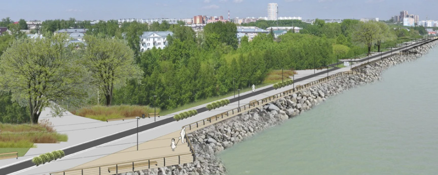 В Новосибирске началось онлайн-обсуждение реконструкции набережной ОбьГЭС