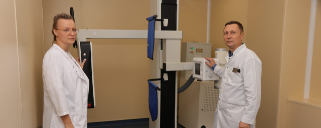 В поликлинике на улице Махова в Раменском открылся рентген-кабинет с новым флюорографом