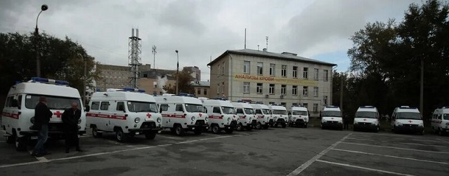 Минздрав Челябинский области по решению оперштаба отдал военным 12 медицинских машин УАЗ