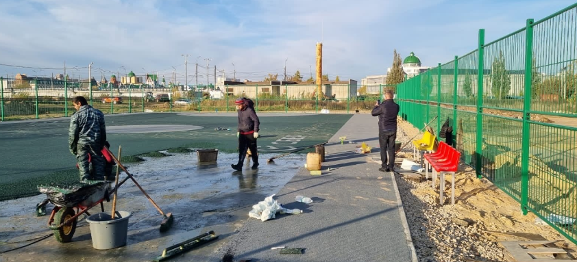 На берегу Малой Кокшаги появится новая спортплощадка за 2 миллиона рублей