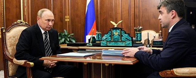 Президент Владимир Путин встретился с главой Ивановской области Станиславом Воскресенским