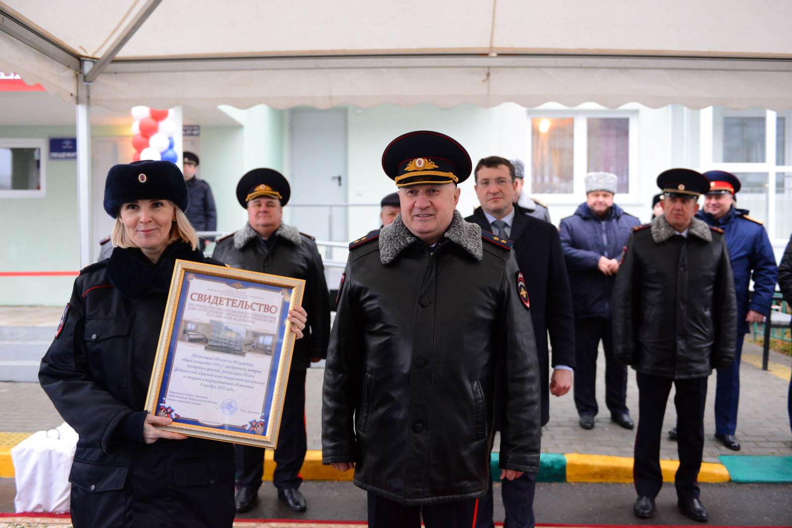 В Нижнем Новгороде заселили новое общежитие для сотрудников МВД