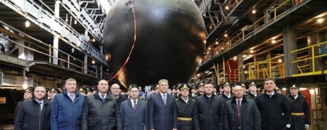Подводная лодка «Уфа» вскоре войдет в состав Военно-морского флота России
