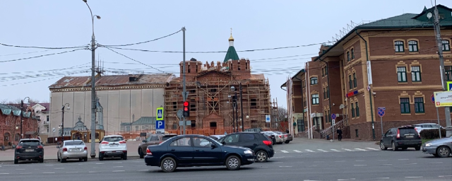 В Клину продолжается реставрация Троицкого собора