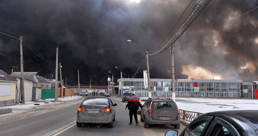 Взрывы произошли в Полтавской, Запорожской и Кировоградской областях