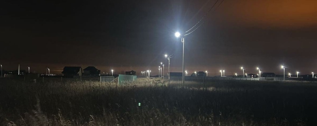 В шести населенных пунктах Раменского г.о. установили уличное освещение