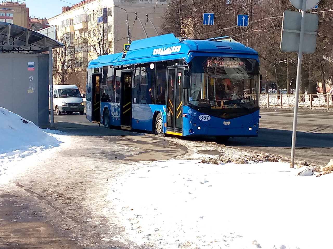 В Йошкар-Оле троллейбус №11Б изменит маршрут 4 ноября