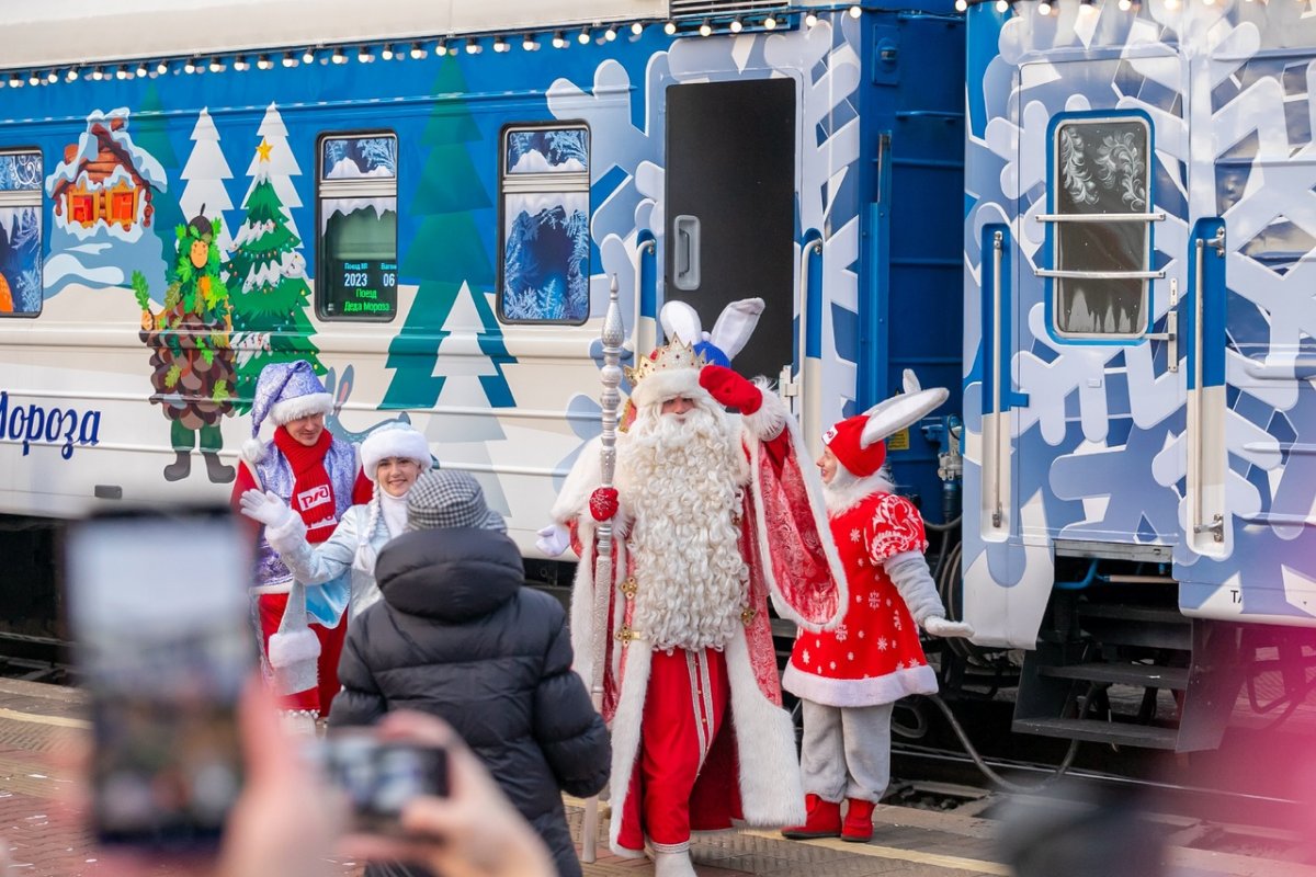 Поезд Деда Мороза прибудет в Йошкар-Олу 5 декабря