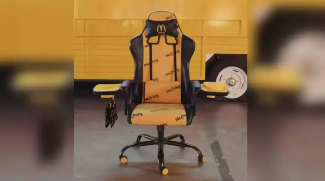 McDonald’s выпустил специальное кресло для геймеров