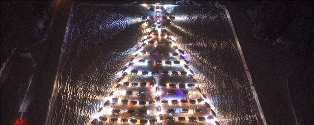 В Раменском 25 декабря соберут три новогодние автоелки