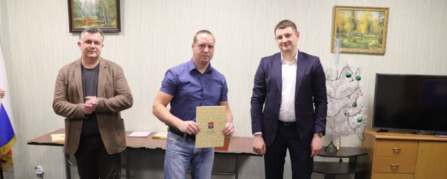 Глава г.о. Павловский Посад Денис Семенов поздравил сотрудников ГУП «Энергетик» с праздником