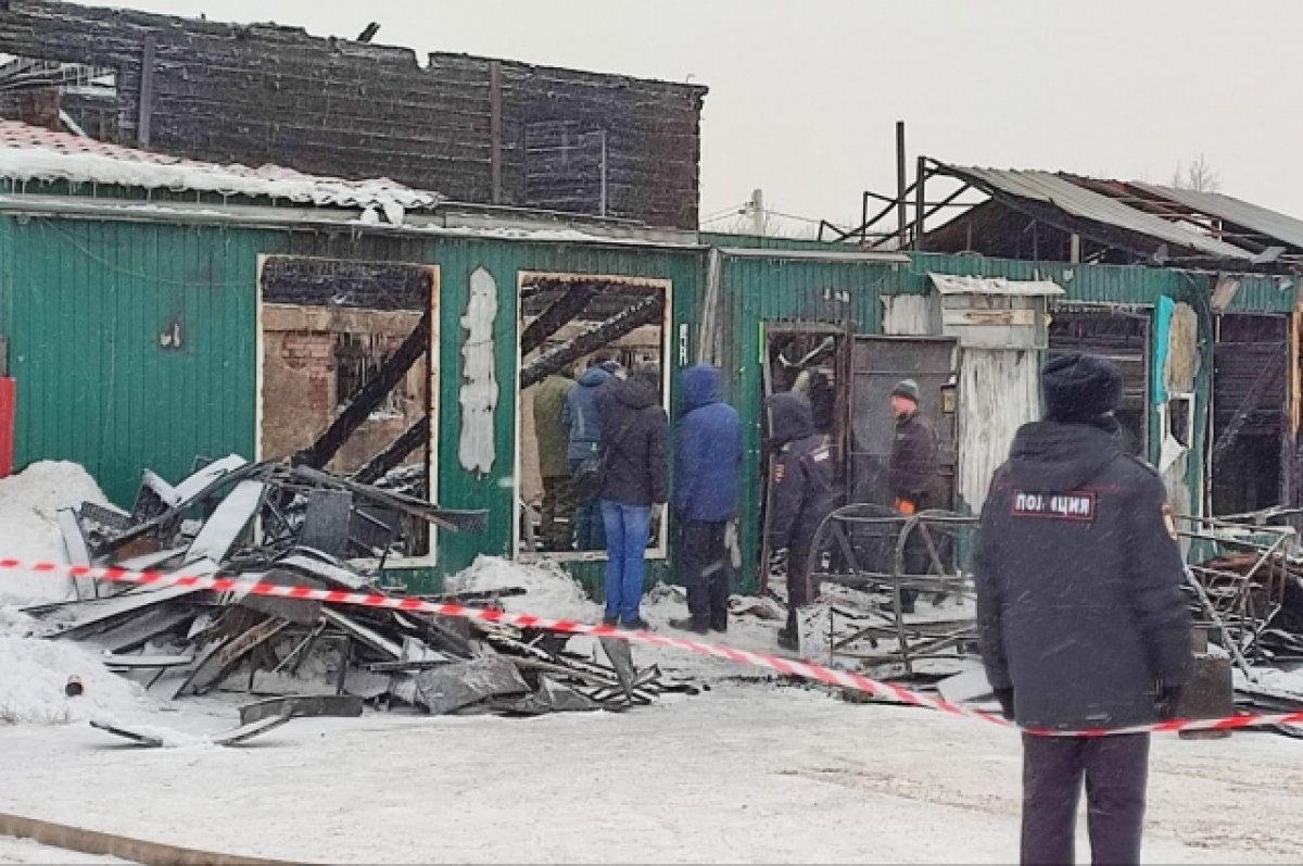 Неисправность электрооборудования могла стать причиной пожара в приюте в Кемерове