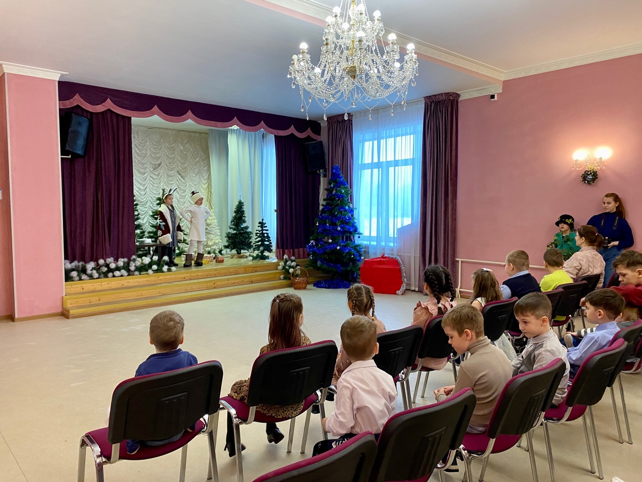В Электрогорске для детей мобилизованных жителей провели Новогоднюю елку