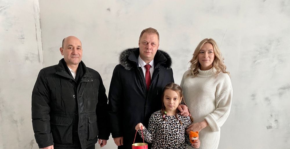 Глава г.о. Электрогорск Дорофеев поздравил семьи мобилизованных с наступающим Новым годом