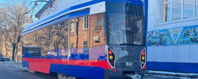Во Владикавказе на маршруты вышли новые трамваи
