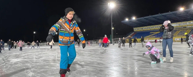 В Красногорске отметили первый День катания на коньках