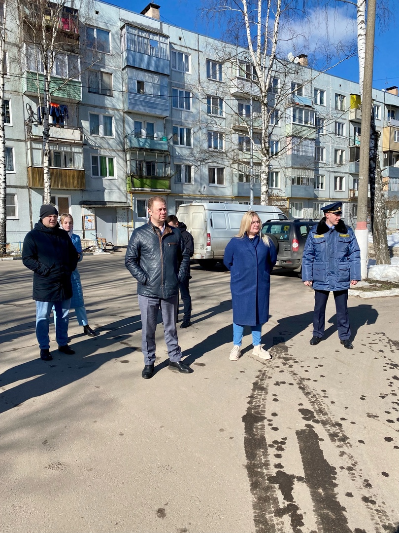 Глава г.о. Электрогорск Дорофеев провел еженедельный объезд по городу